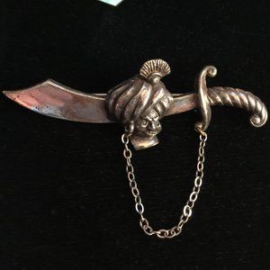 Korda "Thief of Bagdad" Sword with sultan brooch